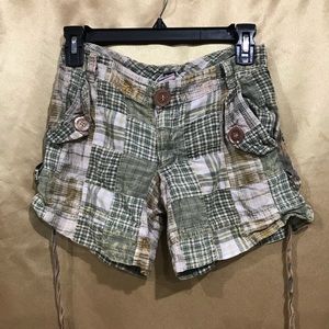 Plaid shorts